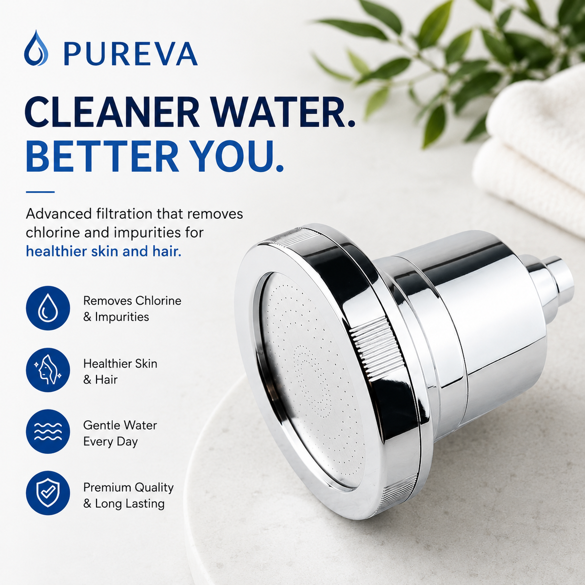 Pureva™ Filtered Showerhead